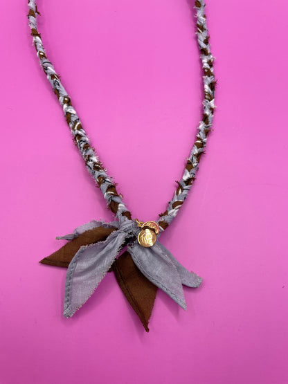 Bandana ketting | The Blue & Brown