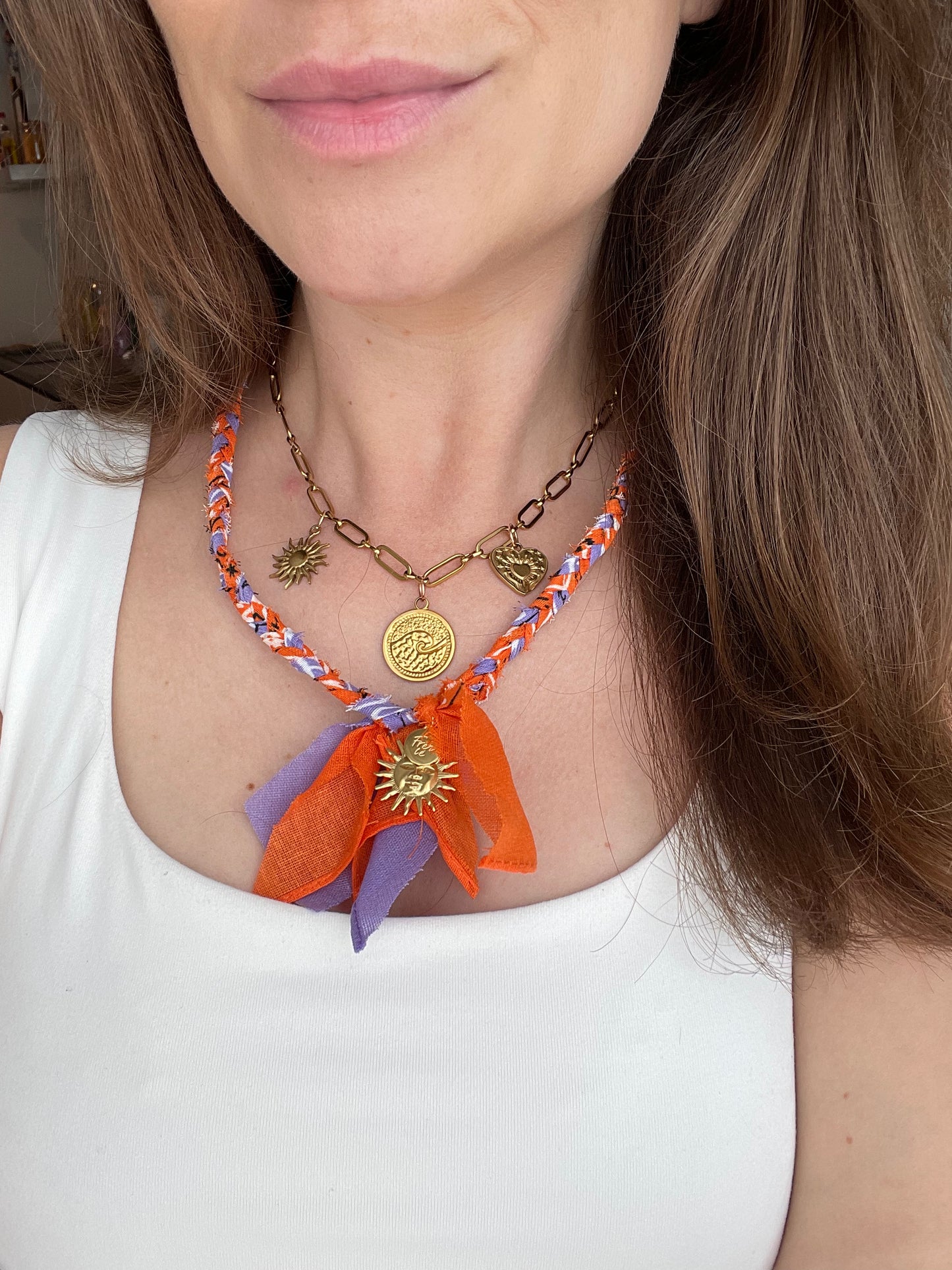Braided Necklace | The Spicy Classic with pepper charm