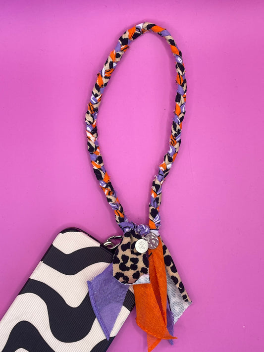 Telephone cord | The Fuchia Fizz accessory with charms