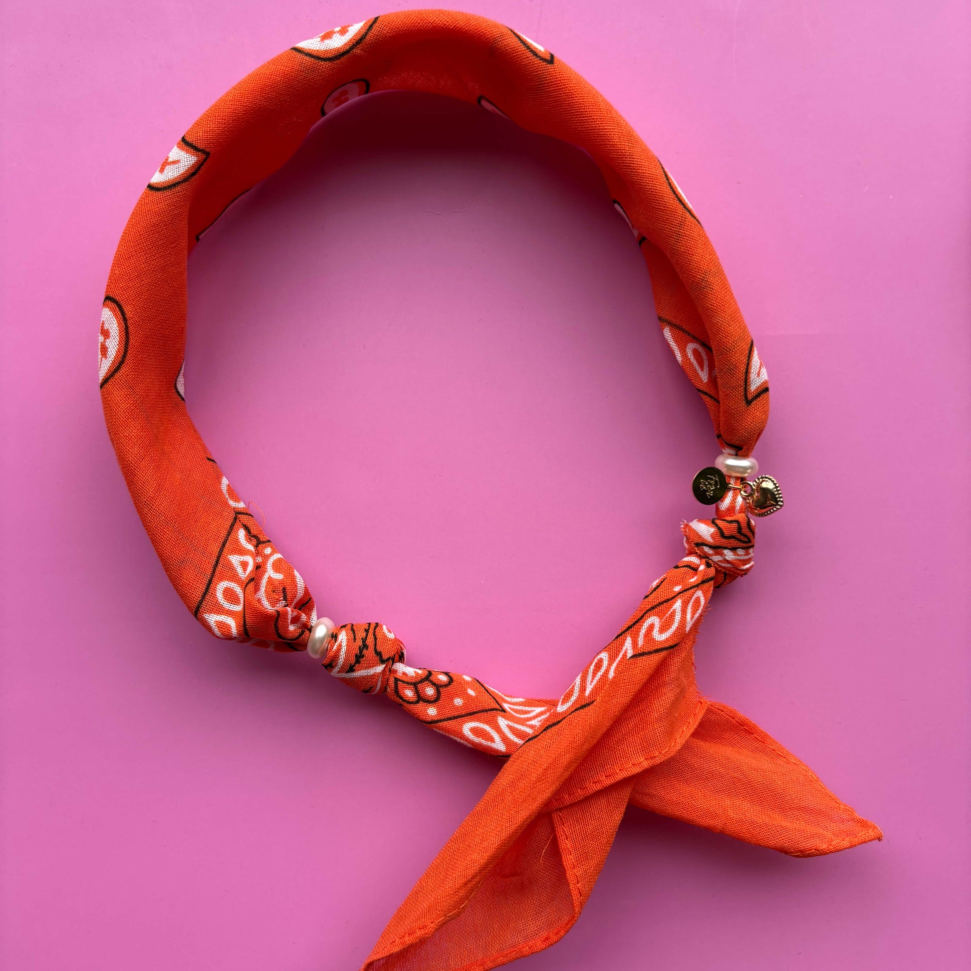 Bandana sjaaltje oranje | Koningsdag special